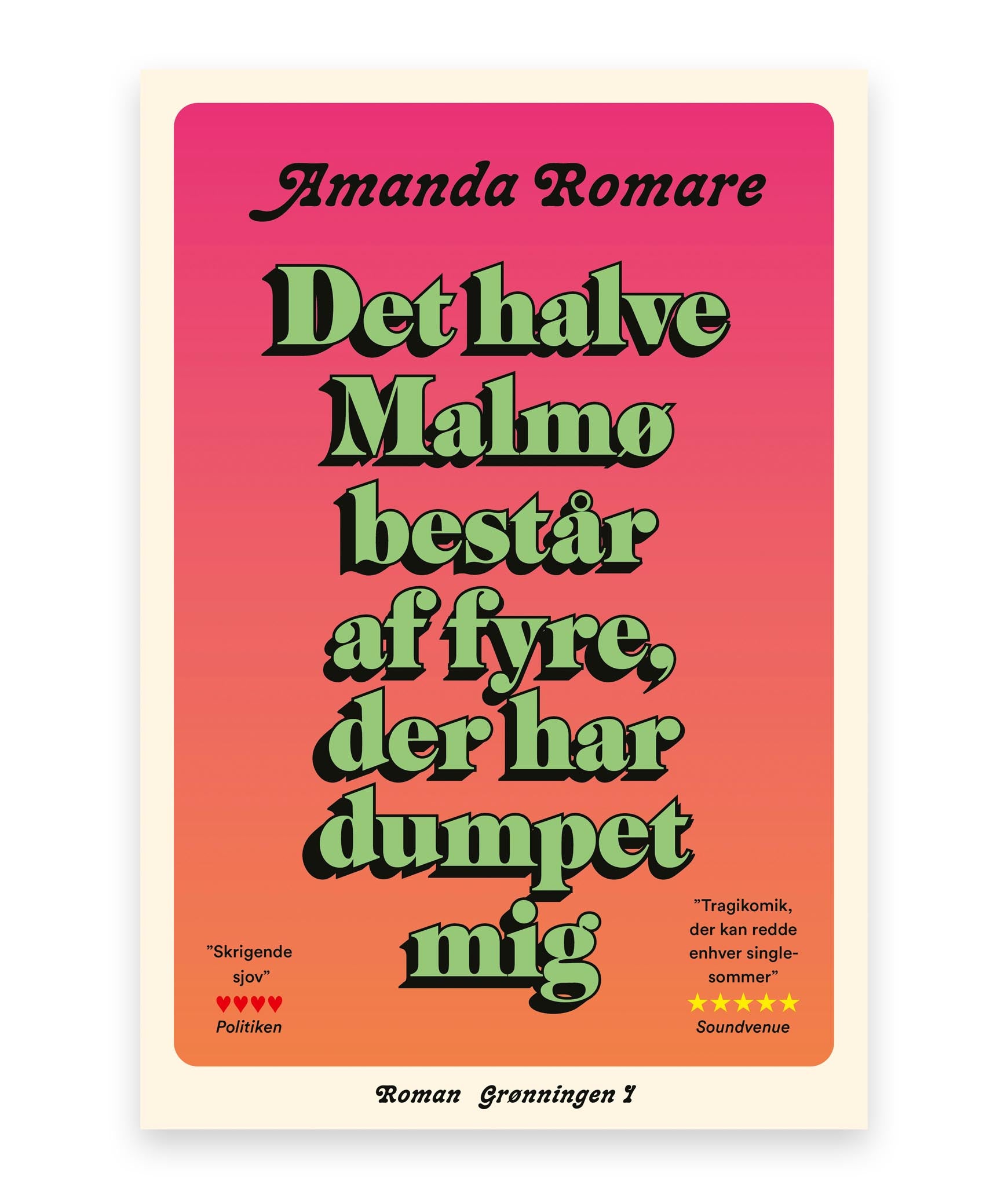 Det halve Malmø består af fyre, der har dumpet mig – Amanda Romare