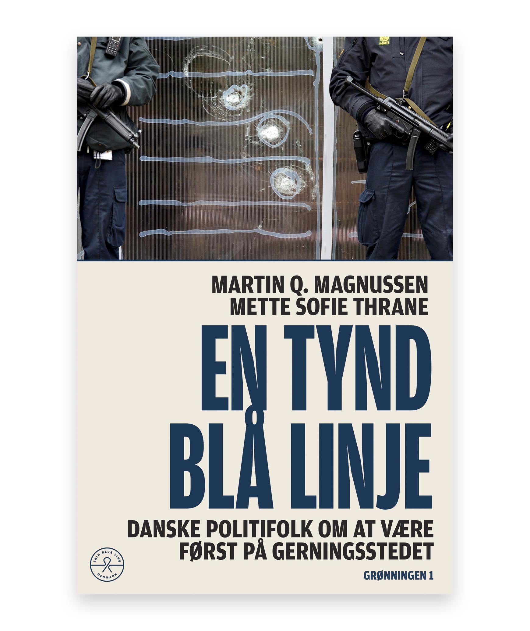 En tynd blå linje – Martin Q, Magnussen, Mette Sofie Thrane, Søren Baastrup
